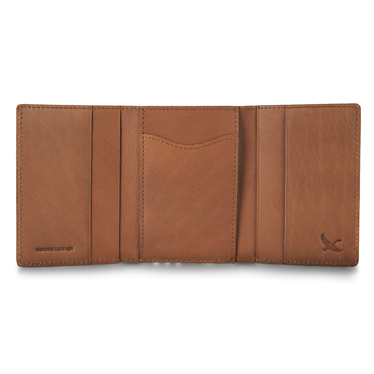 Eddie Bauer EB Outdoor Leather Trifold Wallet alternate view 3