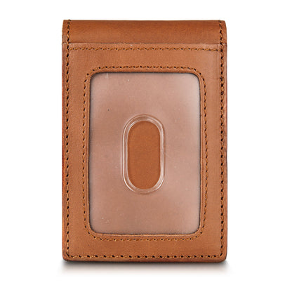 Eddie Bauer EB Outdoor Leather Front Pocket Wallet alternate view 1