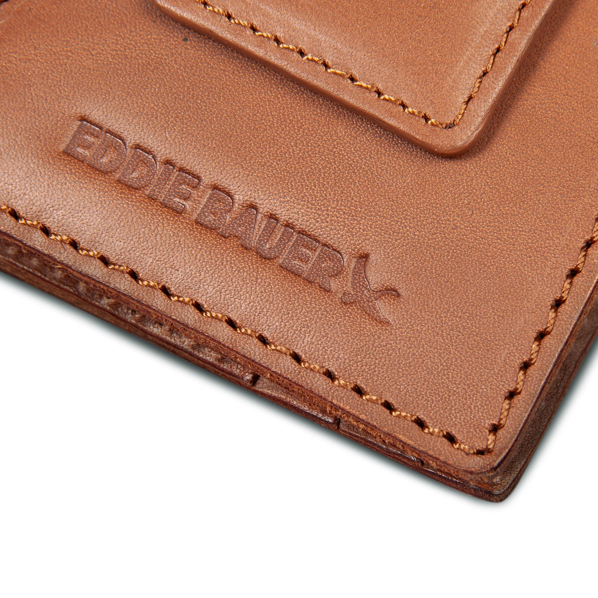 Eddie Bauer EB Outdoor Leather Front Pocket Wallet alternate view 2