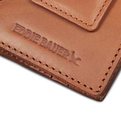 Eddie Bauer EB Outdoor Leather Front Pocket Wallet alternate view 2