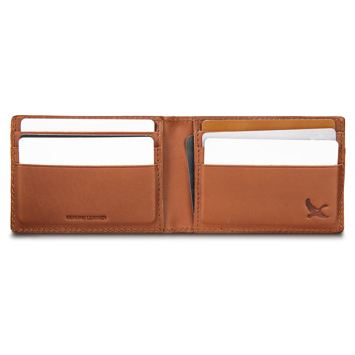 Eddie Bauer EB Outdoor Leather Front Pocket Wallet alternate view 4