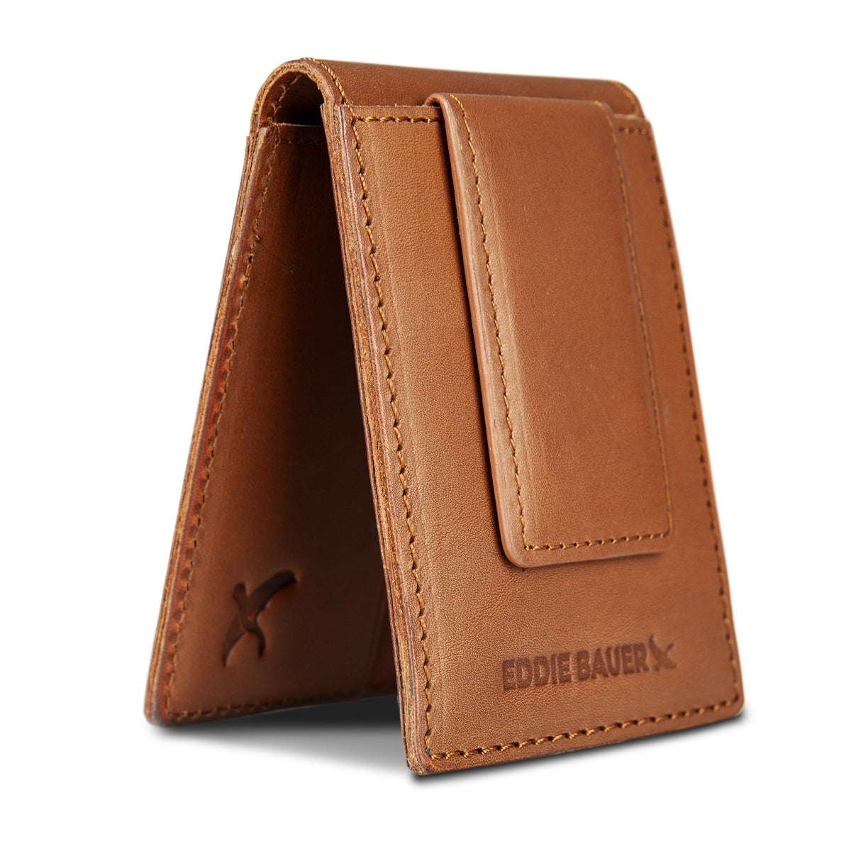 Eddie Bauer EB Outdoor Leather Front Pocket Wallet alternate view 5