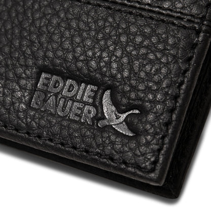 Eddie Bauer Extra Capacity Rugged Leather Bifold With Flip ID alternate view 5
