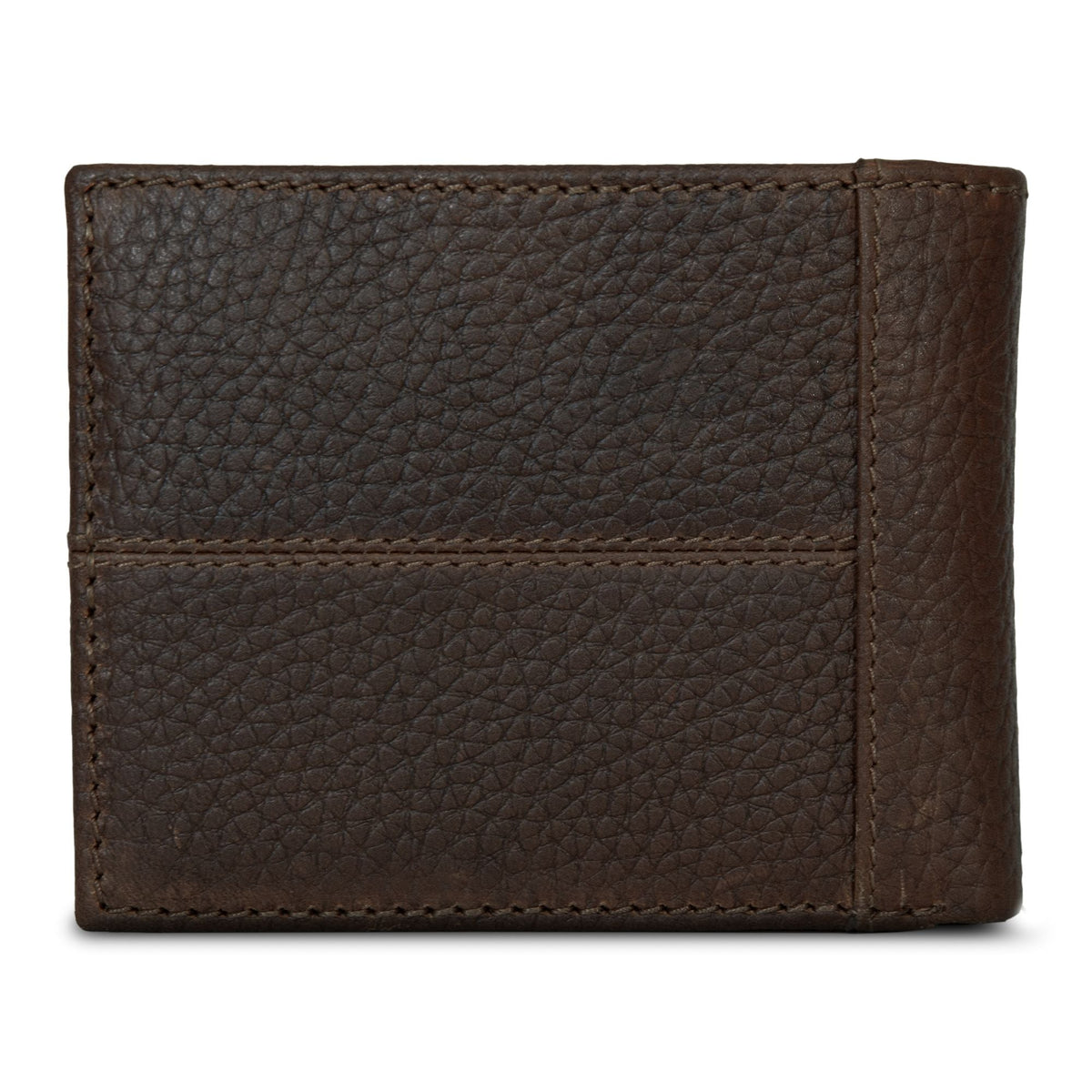 Eddie Bauer Extra Capacity Rugged Leather Bifold With Flip ID alternate view 3