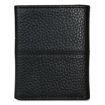 Eddie Bauer Extra Capacity Rugged Leather Trifold With Flip ID alternate view 3