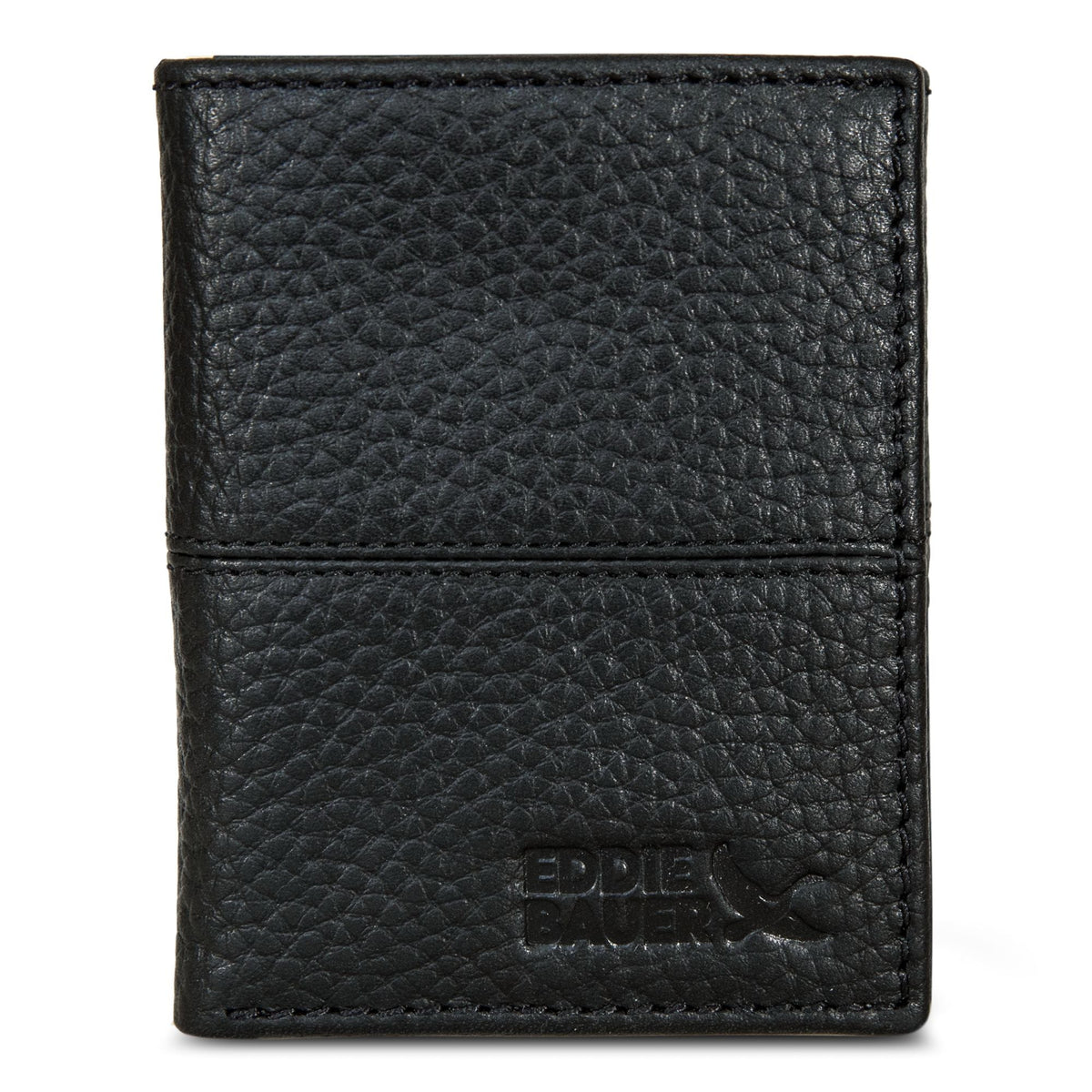 Eddie Bauer Extra Capacity Rugged Leather Trifold With Flip ID product image