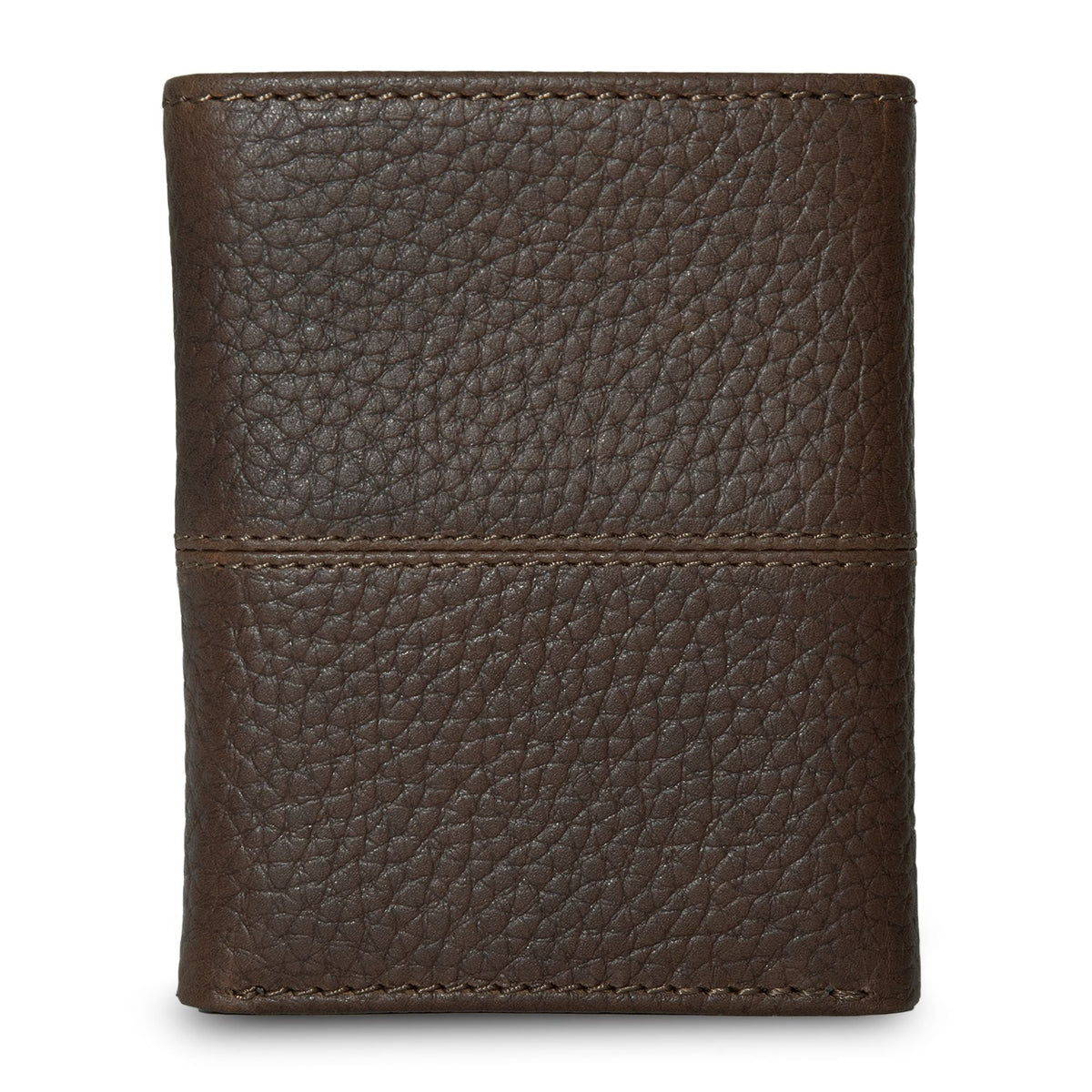 Eddie Bauer Extra Capacity Rugged Leather Trifold With Flip ID alternate view 4
