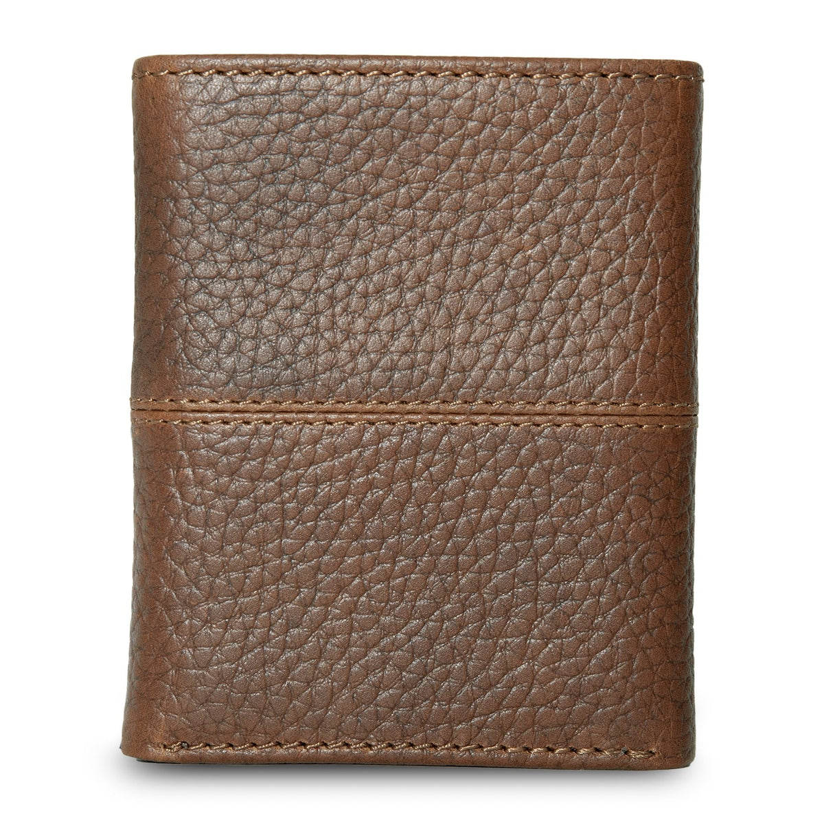 Eddie Bauer Extra Capacity Rugged Leather Trifold With Flip ID alternate view 5