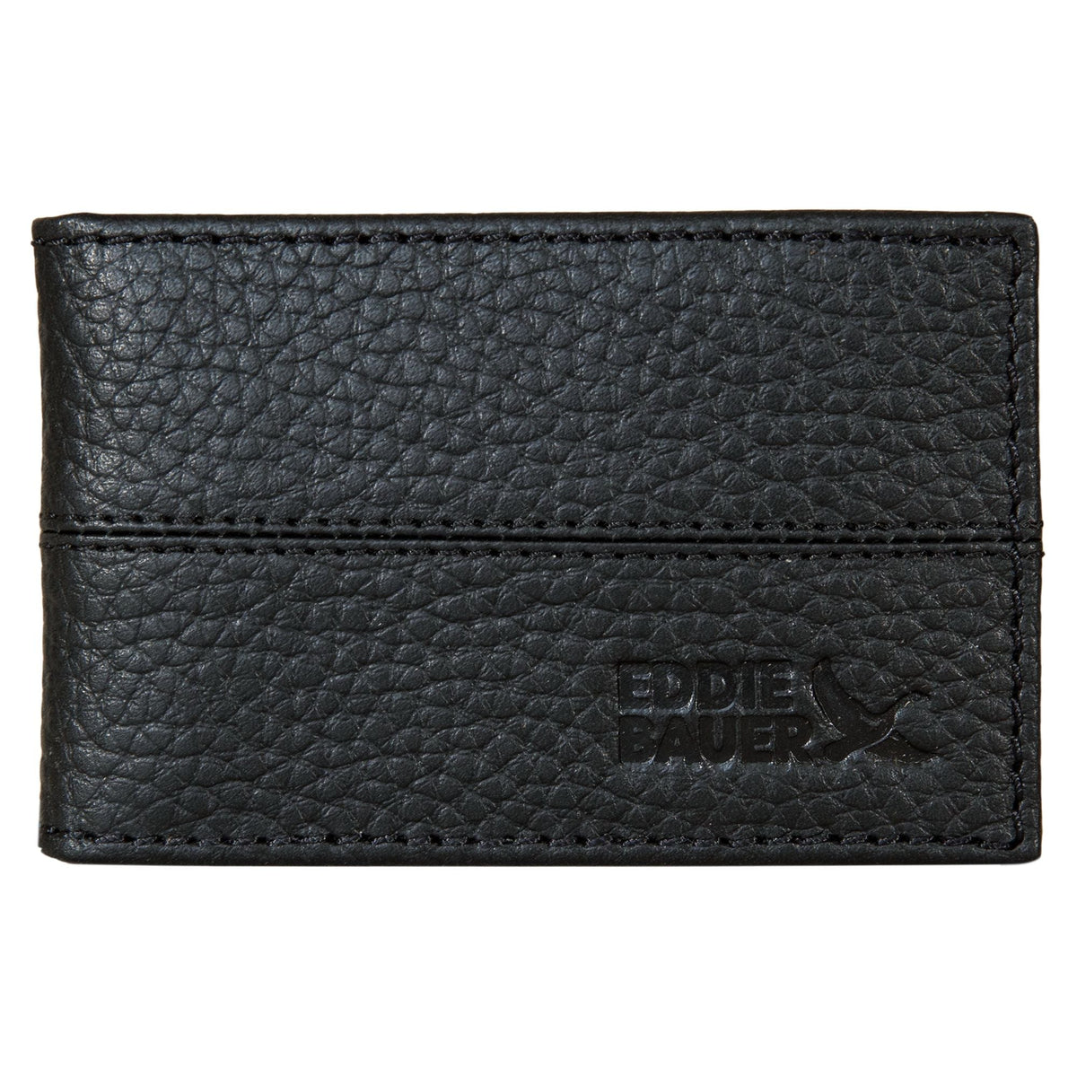 Eddie Bauer Rugged Leather Money Clip Bifold Wallet product image