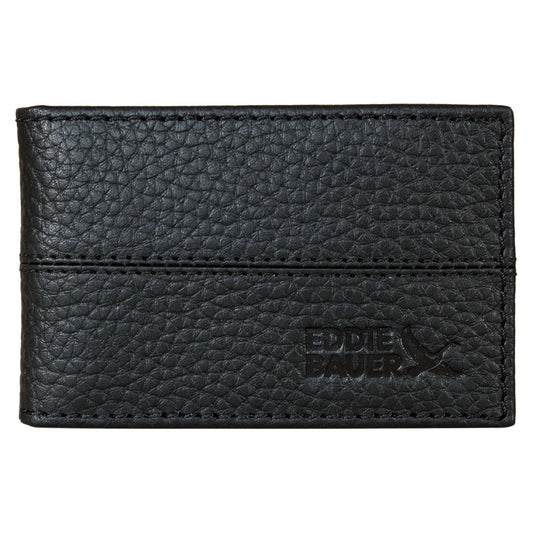 Eddie Bauer Rugged Leather Money Clip Bifold Wallet product image