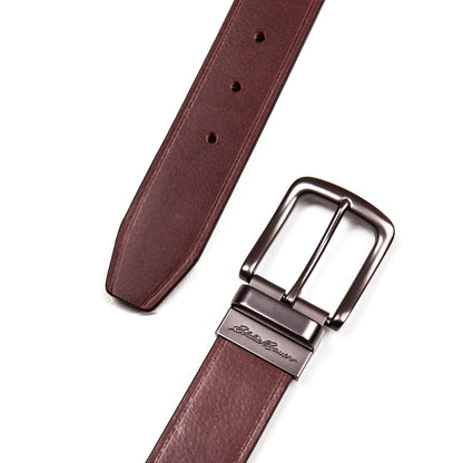 Eddie Bauer Men's Smooth Leather Reversible Belt alternate view 1