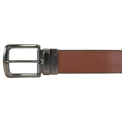 Eddie Bauer Men's Smooth Leather Reversible Belt alternate view 4