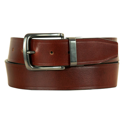 Eddie Bauer Men's Smooth Leather Reversible Belt product image