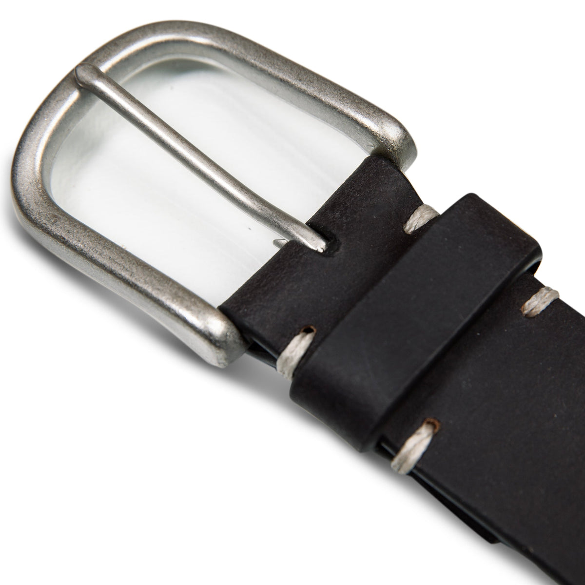 Eddie Bauer Men's Hand Tacked Leather Jean Belt alternate view 2