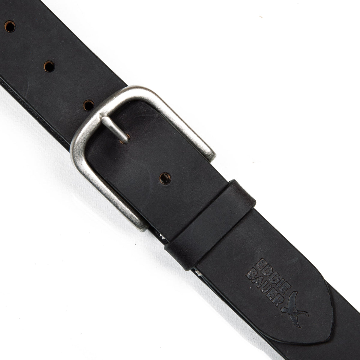Eddie Bauer Men's Hand Tacked Leather Jean Belt alternate view 4