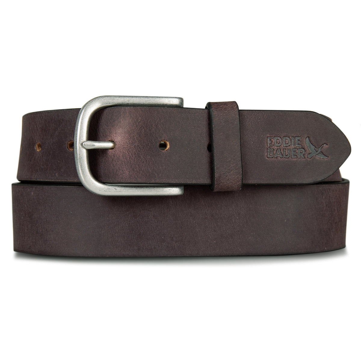 Eddie Bauer Men's Hand Tacked Leather Jean Belt alternate view 5