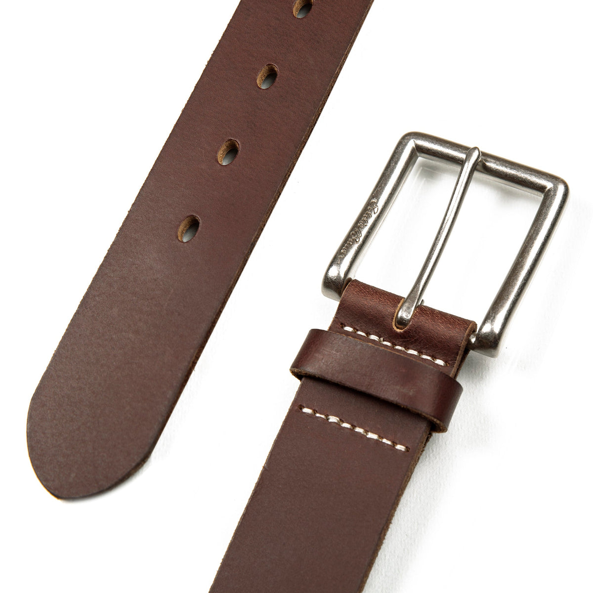 Eddie Bauer Men's Reinforced Tab Leather Belt alternate view 1