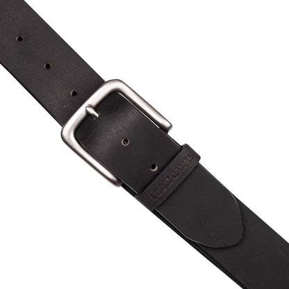 Eddie Bauer Men's Bridle Leather Belt With Nickel Finish Buckle alternate view 4