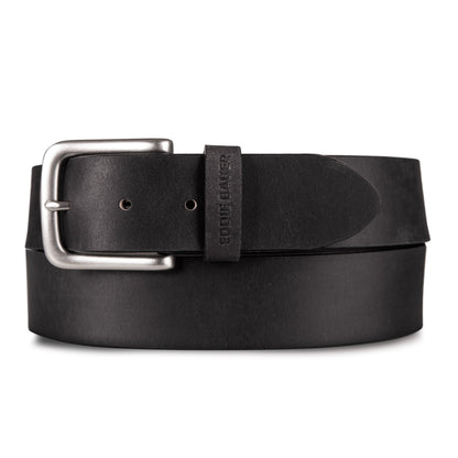 Eddie Bauer Men's Bridle Leather Belt With Nickel Finish Buckle product image