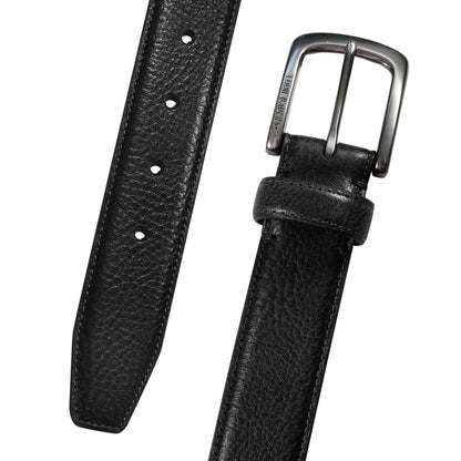 Eddie Bauer Men's Classic Feather Edge Leather Belt alternate view 3
