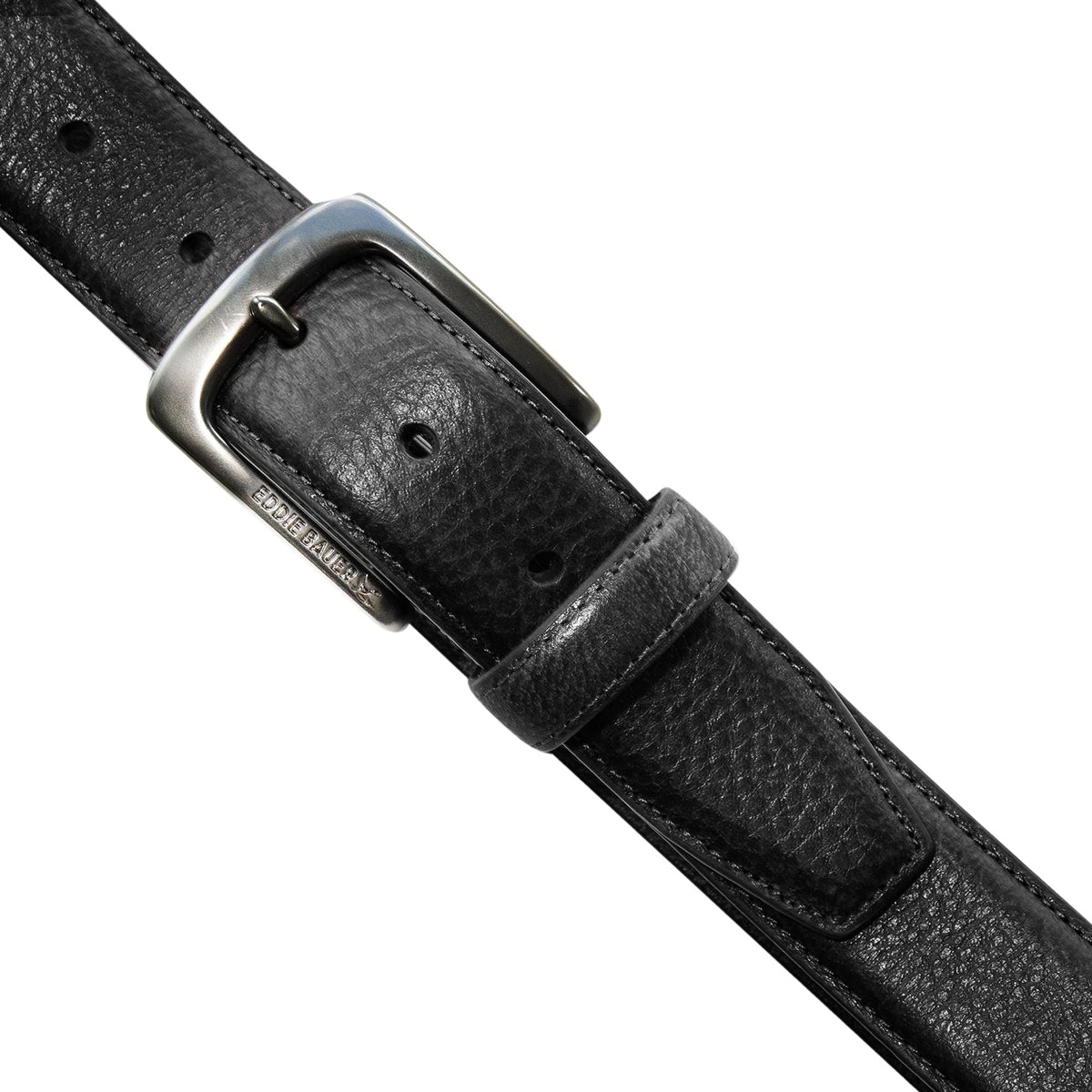 Eddie Bauer Men's Classic Feather Edge Leather Belt alternate view 4