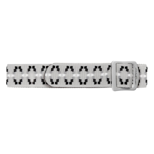 Eddie Bauer Women's Cascade Webbing Belt With Engraved Metal Buckle alternate view 1