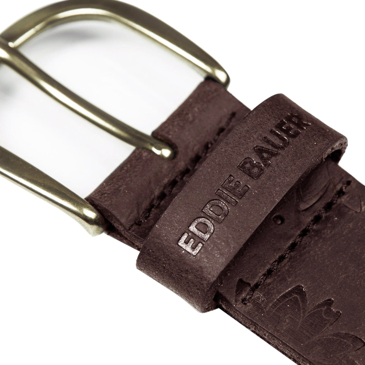 Eddie Bauer Women's Floral Tooled Leather Belt alternate view 2
