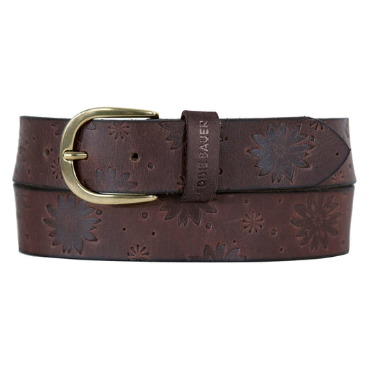 Eddie Bauer Women's Floral Tooled Leather Belt product image