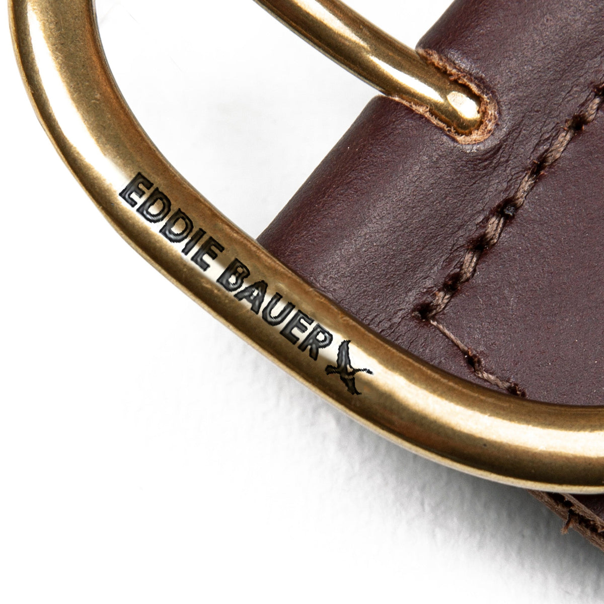 Eddie Bauer Women's Center Bar Woven Leather Belt alternate view 2