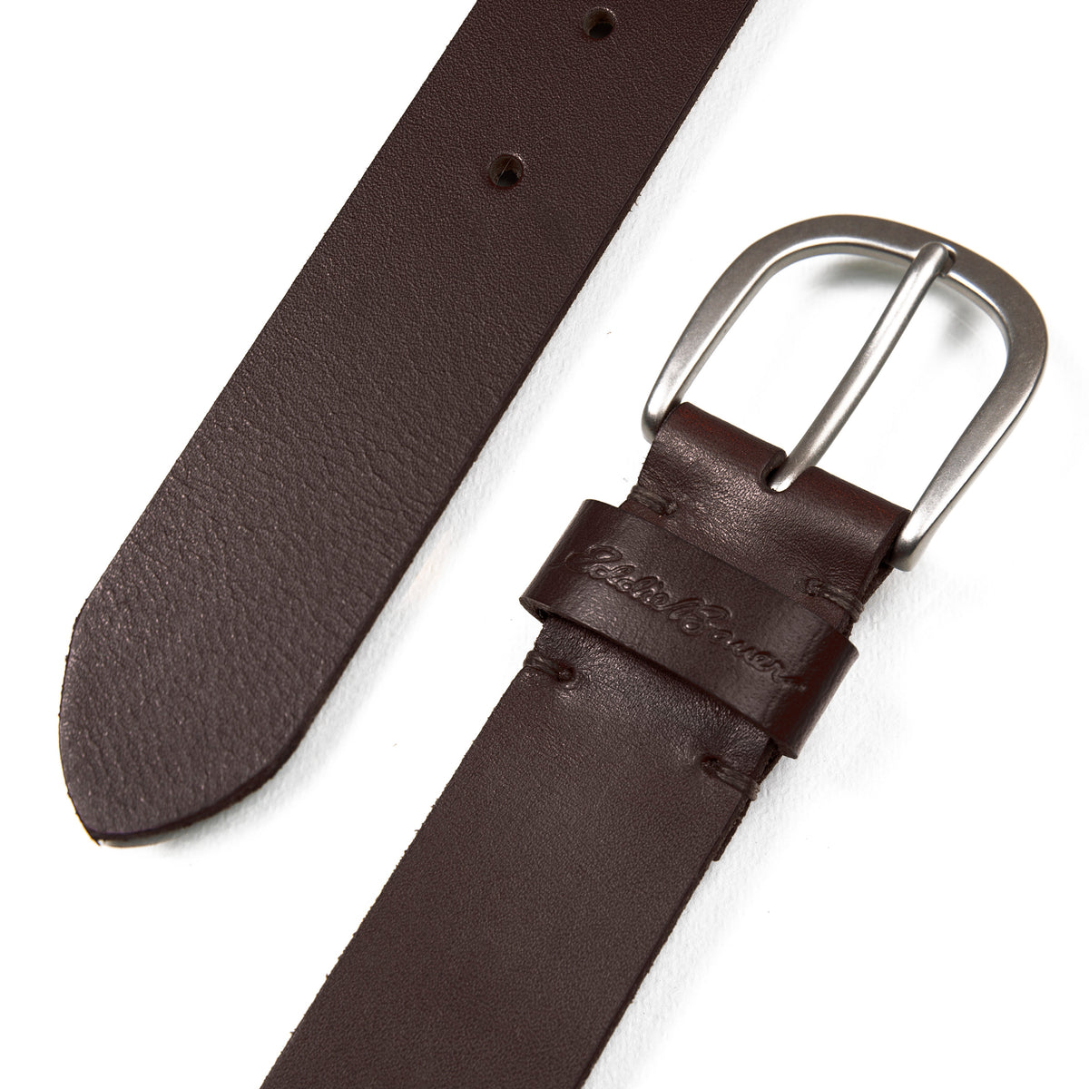Eddie Bauer Women's Center Lacing Detailed Leather Belt alternate view 2