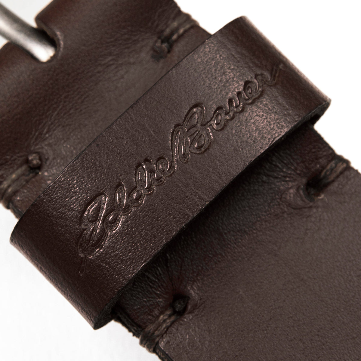 Eddie Bauer Women's Center Lacing Detailed Leather Belt alternate view 3
