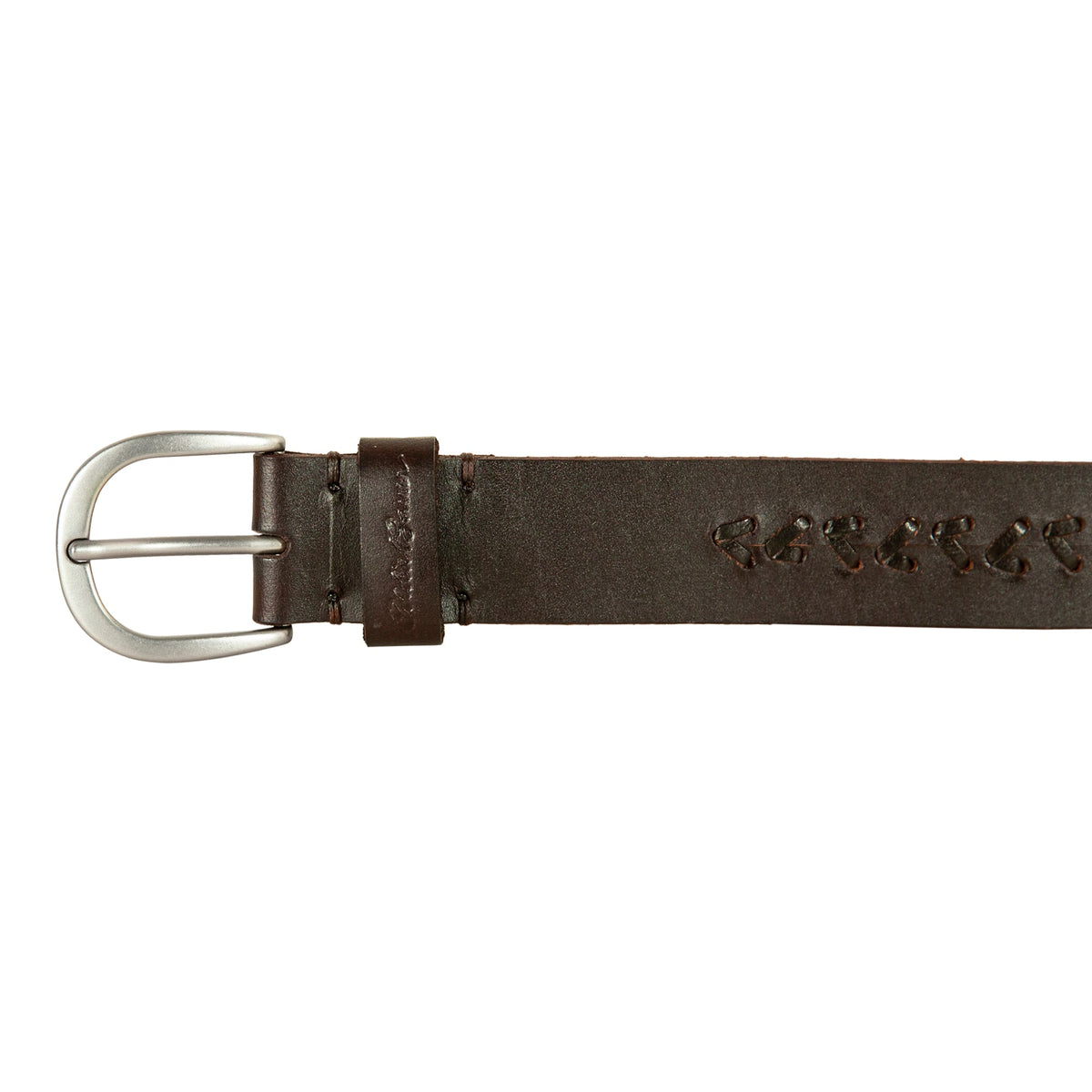 Eddie Bauer Women's Center Lacing Detailed Leather Belt alternate view 4