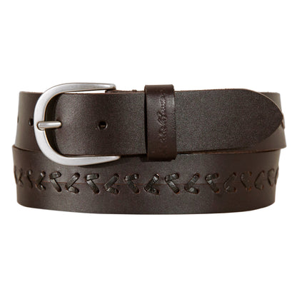 Eddie Bauer Women's Center Lacing Detailed Leather Belt product image