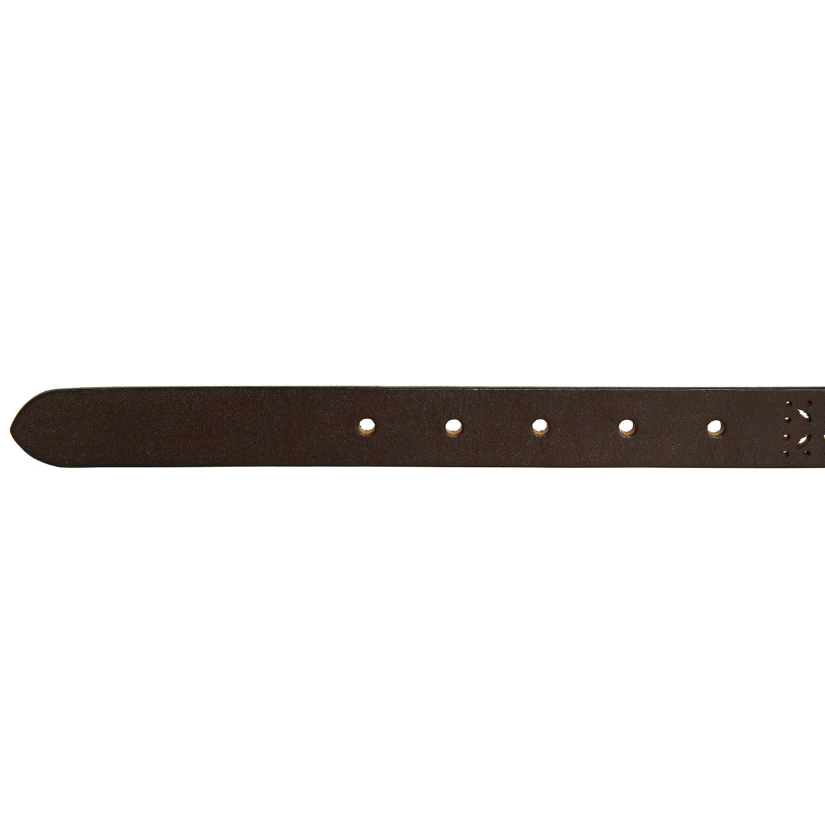 Eddie Bauer Women's Perforated Pattern Leather Belt alternate view 5