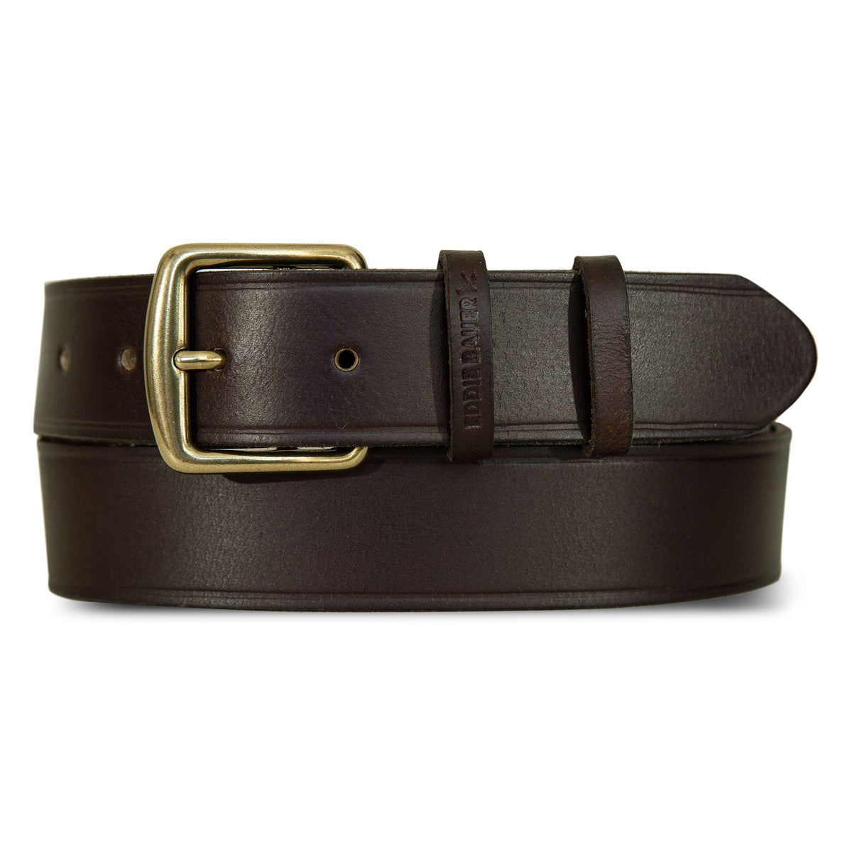 Eddie Bauer Women's Double Keeper Leather Jean Belt alternate view 5