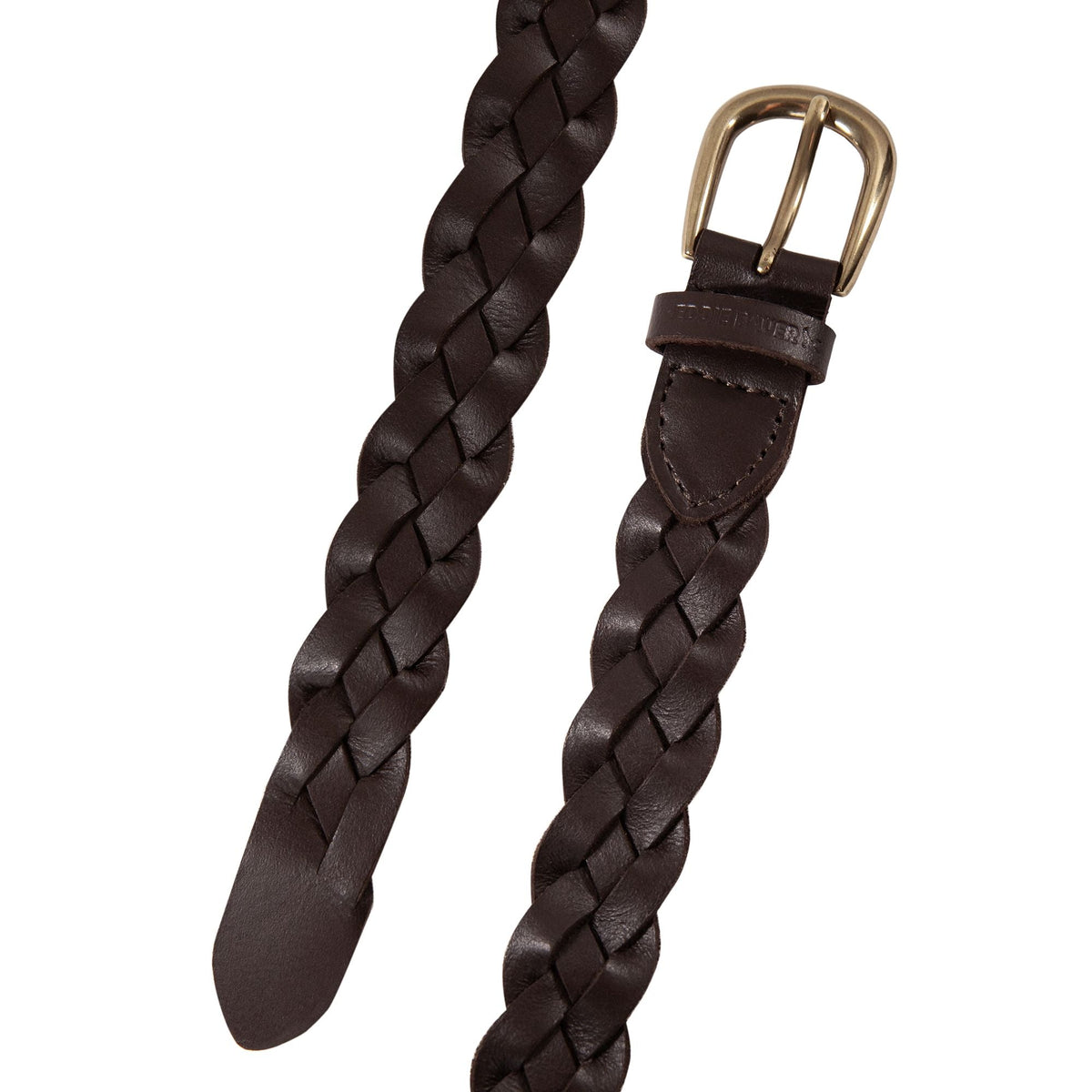 Eddie Bauer Women's Thin Braided Leather Belt alternate view 3