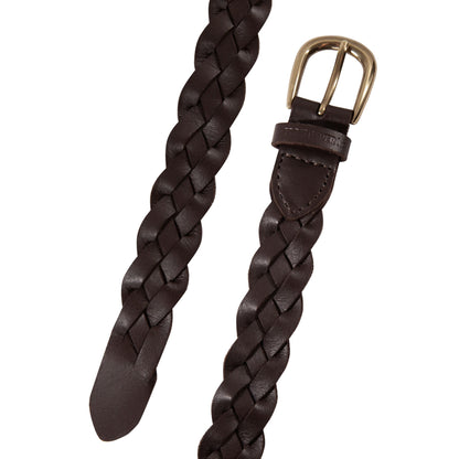 Eddie Bauer Women's Thin Braided Leather Belt alternate view 3