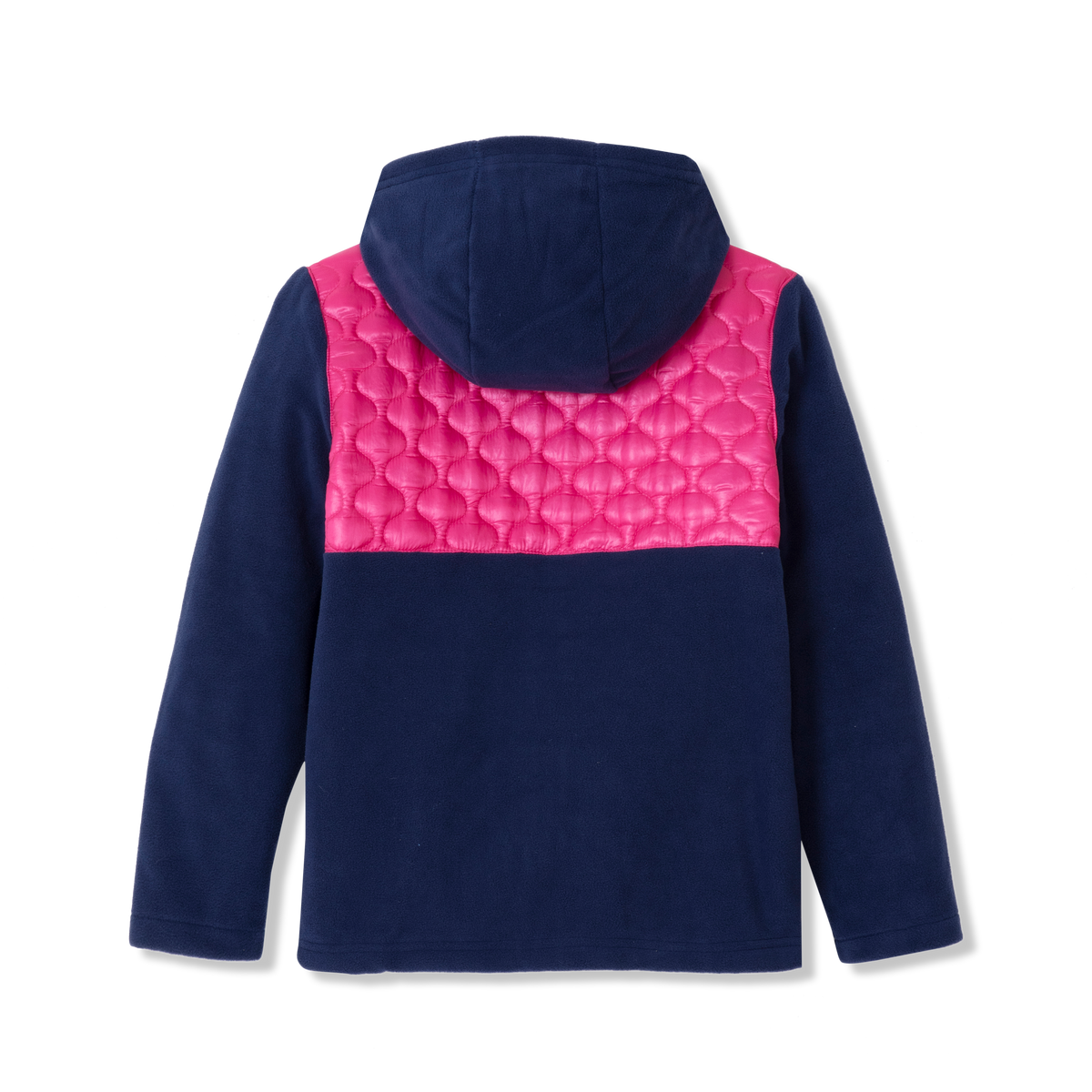Eddie Bauer Kids Quest Fleece Mixed Media Hooded Jacket alternate view 3
