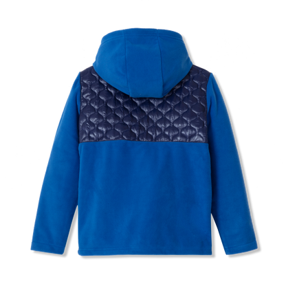 Eddie Bauer Kids Quest Fleece Mixed Media Hooded Jacket alternate view 1