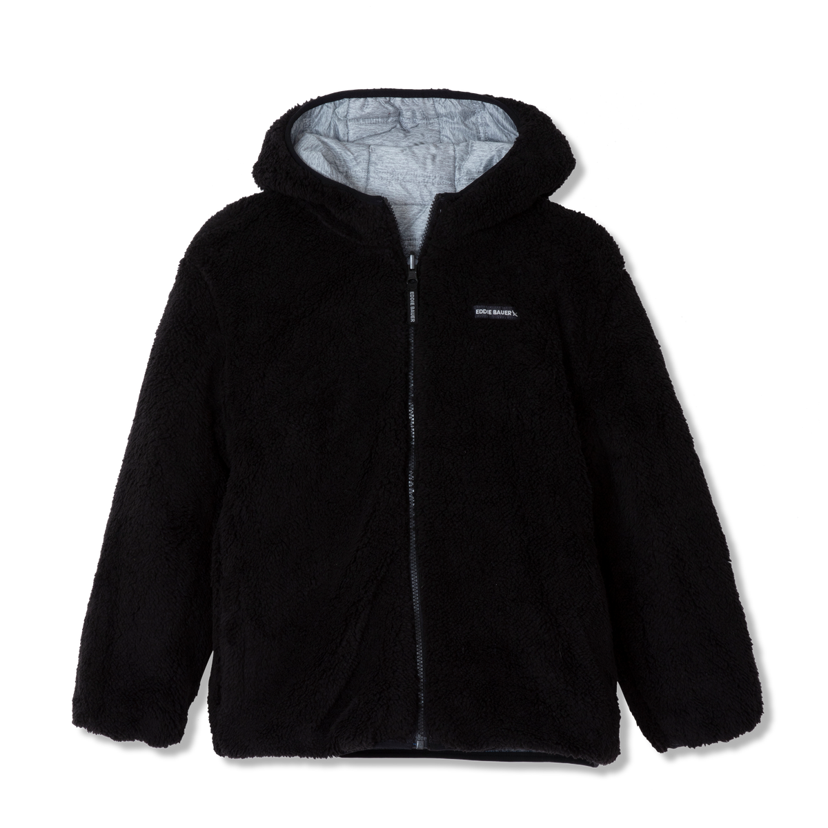Eddie Bauer Boys Deer Harbor Reversible Hooded Jacket alternate view 2