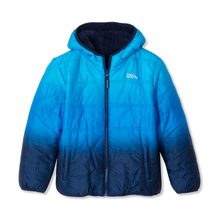 Eddie Bauer Boys Deer Harbor Reversible Hooded Jacket alternate view 5