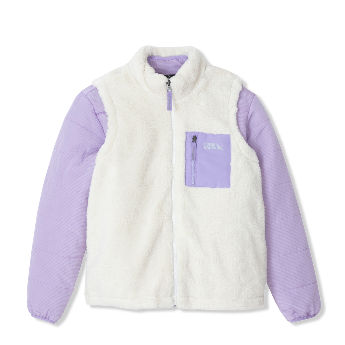 Eddie Bauer Kids Fleece Vest 3-in-1 Jacket product image