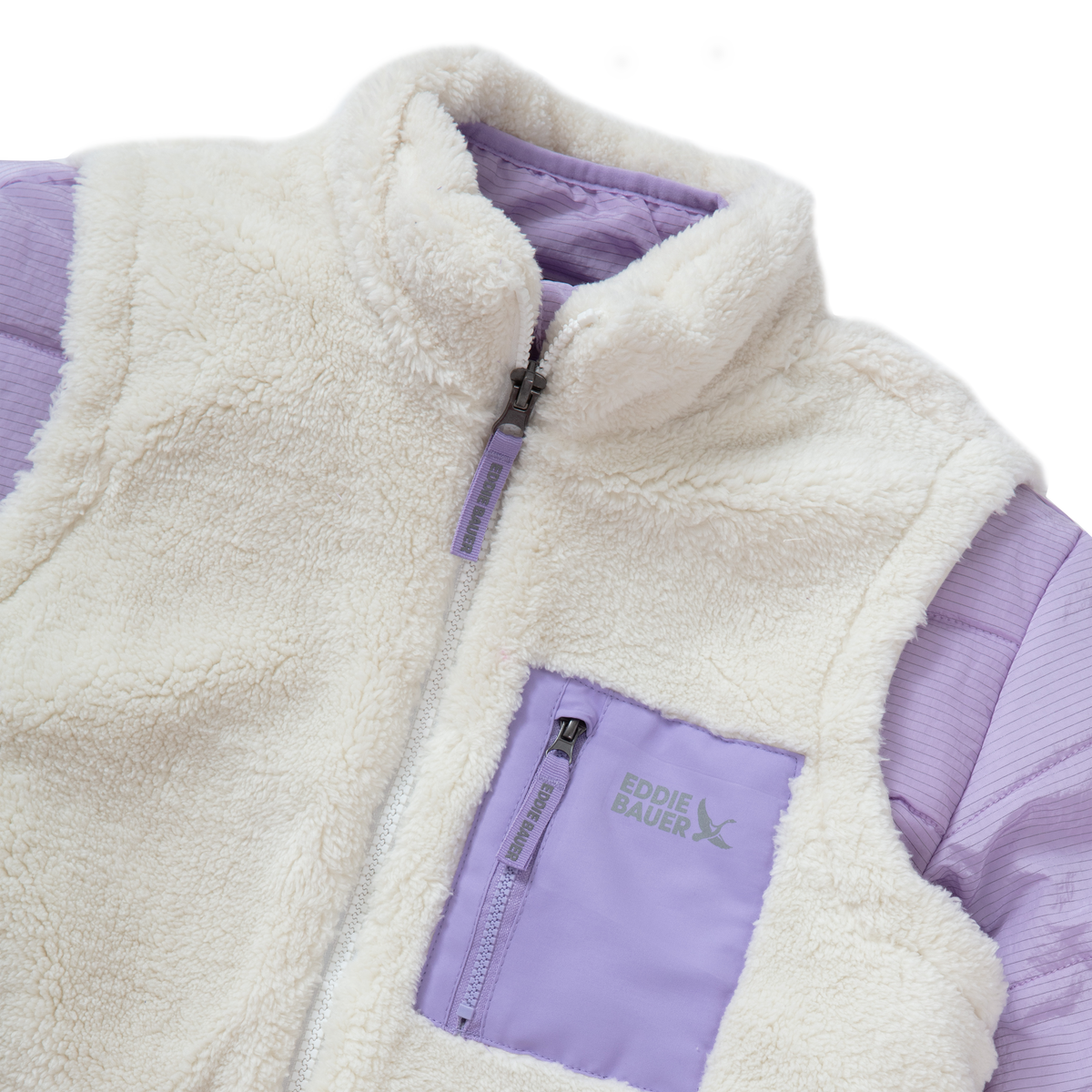 Eddie Bauer Kids Fleece Vest 3-in-1 Jacket alternate view 4