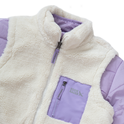 Eddie Bauer Kids Fleece Vest 3-in-1 Jacket alternate view 4