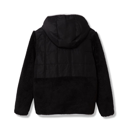 Eddie Bauer Kids Fleece Mixed Media Hooded Jacket alternate view 1