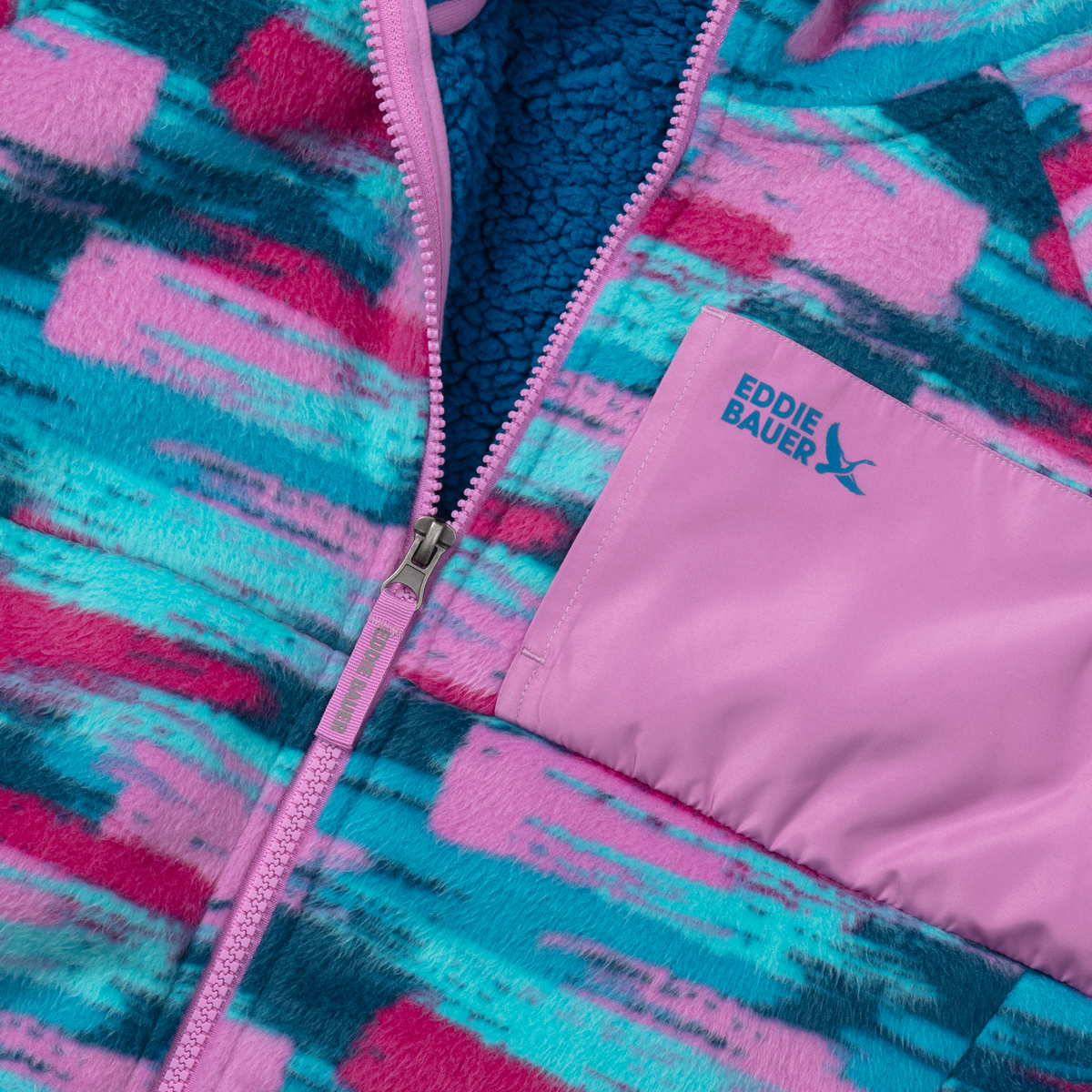 Eddie Bauer Kids Quest Fleece Bonded Hooded Jacket alternate view 5
