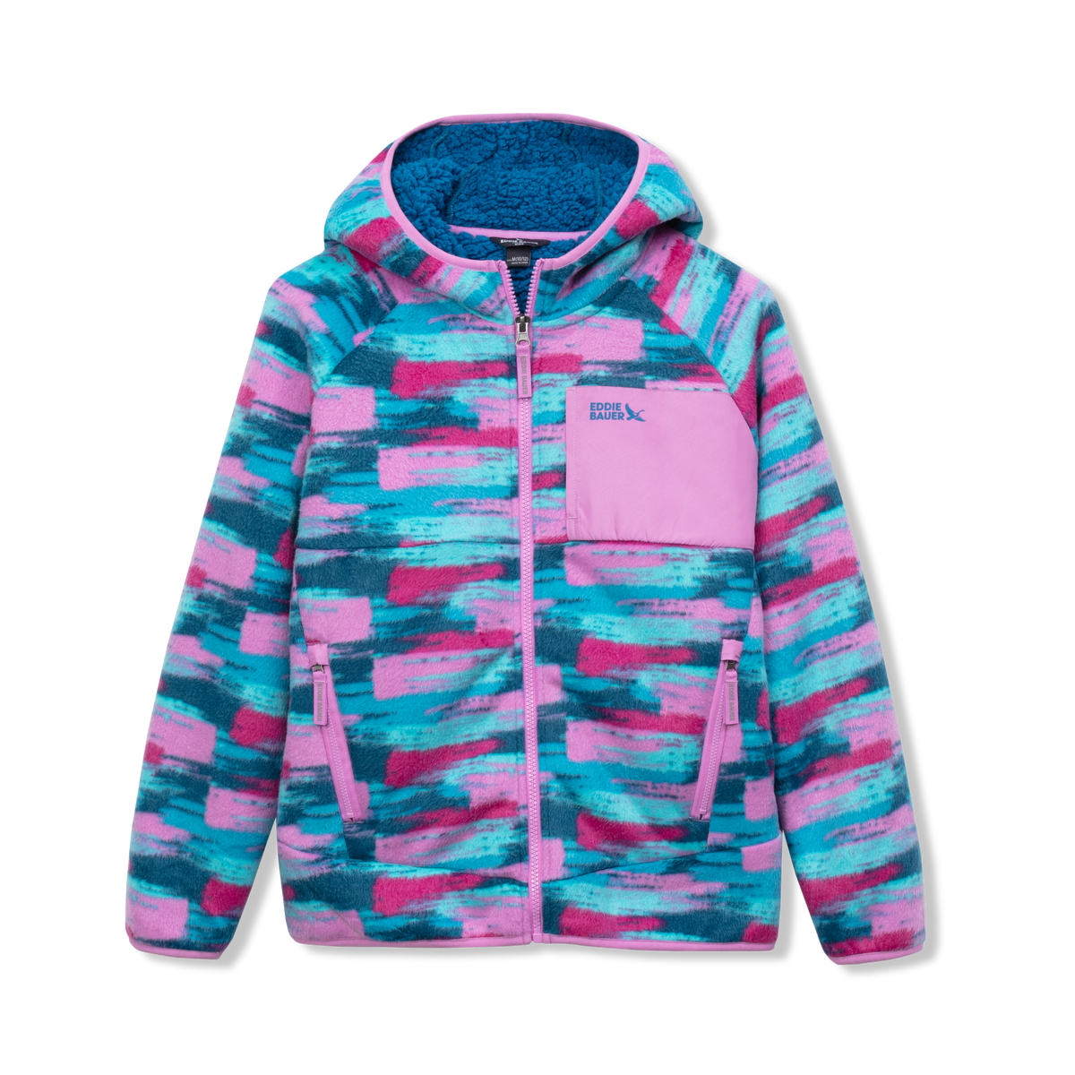 Eddie Bauer Kids Quest Fleece Bonded Hooded Jacket alternate view 3