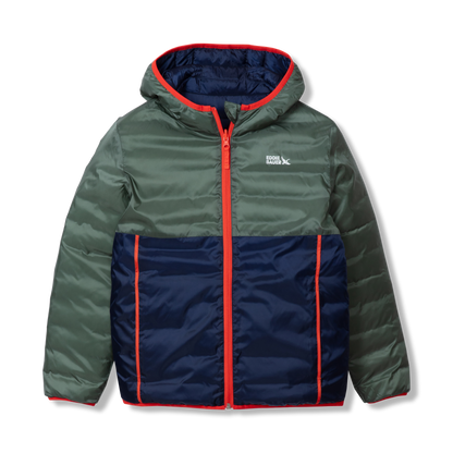 Eddie Bauer Kids Reversible Cirruslite Down Hooded Jacket alternate view 2