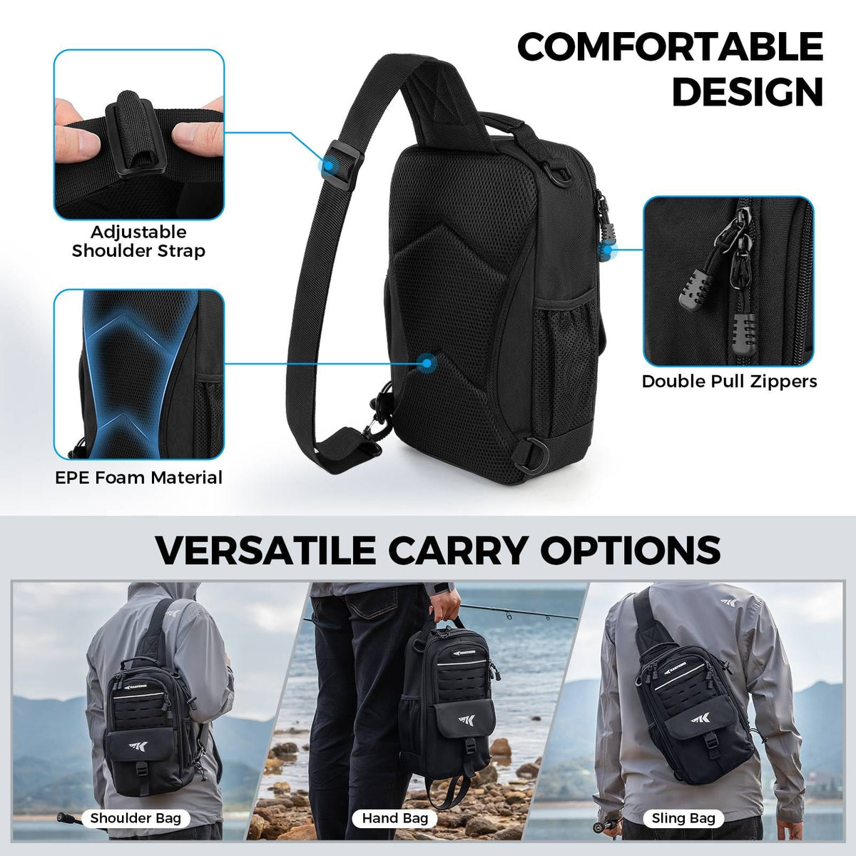 KastKing Everyday Essential Fishing Backpack & Tool Set product image 5