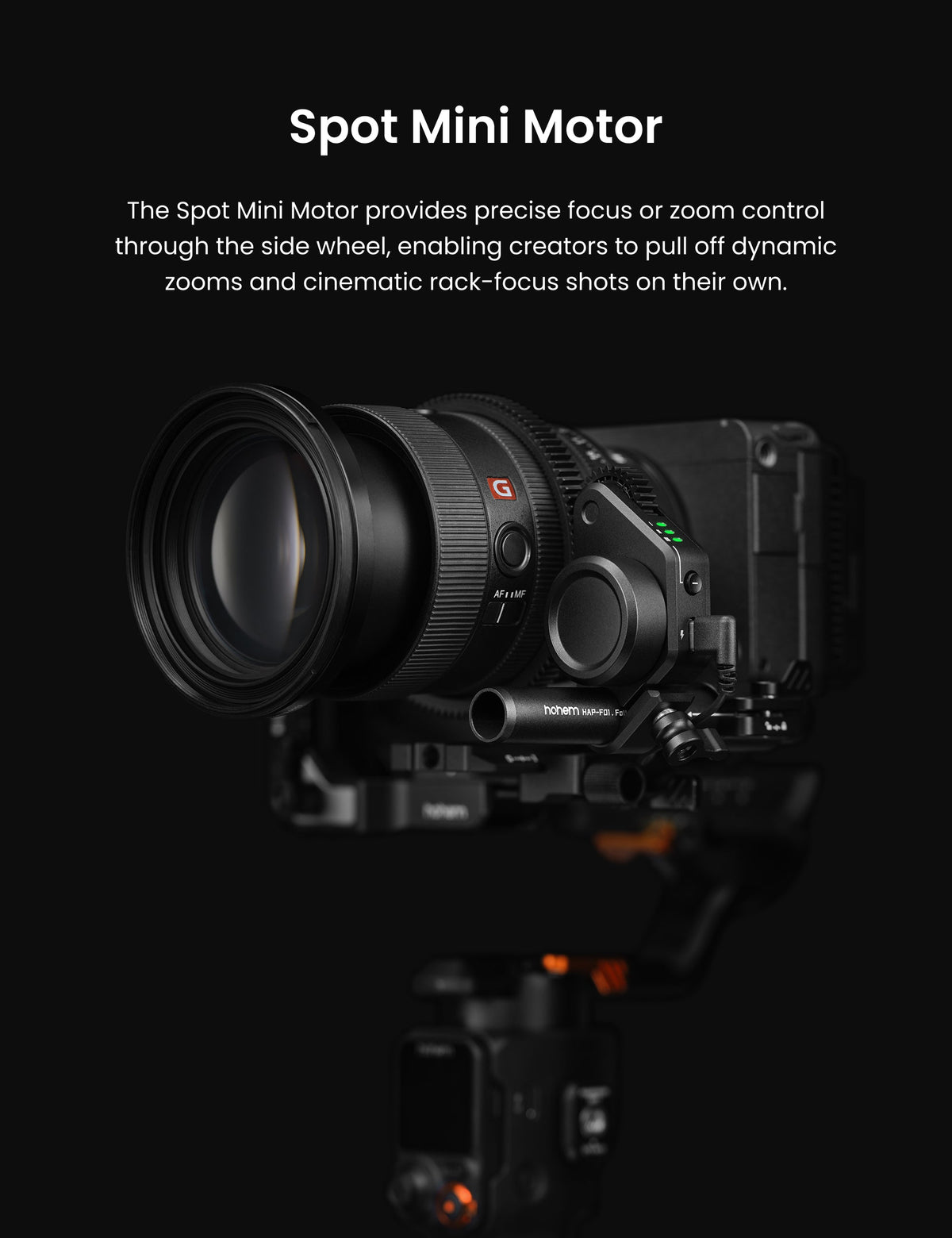 Hohem MT3 Series Camera Gimbal Accessories alternate view 2